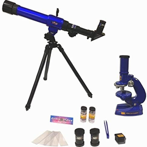 مجموعه علمی تلسکوپ و میکروسکوپ science set telescope and microscope -اسباب بازی